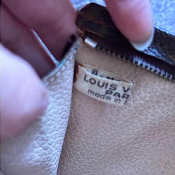 Auth LOUIS VUITTON Poche Toilette 26 Clutch Hand Bag Monogram Large Vintage - Picture 12 of 16